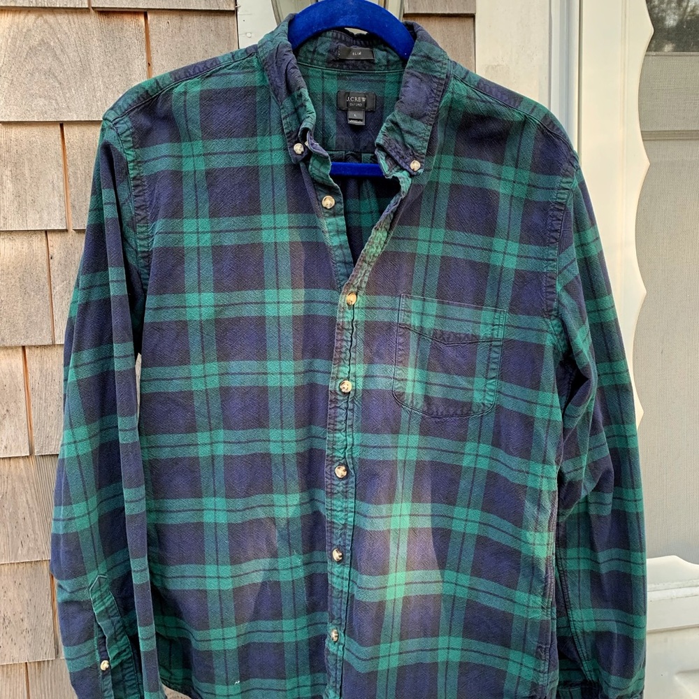 J Crew Plaid Shirt